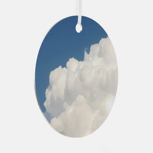 delicate wolk metalen ornament (Voorkant Rechts)