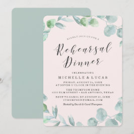 Delicate Wreath | Uitnodiging proefhuwelijksdiner