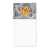 Delicate Yellow Rose Etiket (Voorkant)