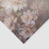 Delicate, zachte mooie elegante bloemen decoupage tissuepapier (Detail)