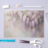 Delicate, zachte mooie elegante bloemen decoupage tissuepapier (Craft)