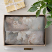 Delicate, zachte mooie elegante bloemen decoupage tissuepapier (Geschenk)