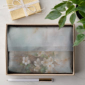 Delicate, Zachte Mooie Elegante Bloemendecoupage Tissuepapier (Geschenk)