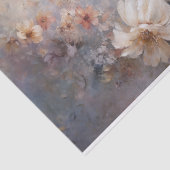 Delicate, Zachte Mooie Elegante Bloemendecoupage Tissuepapier (Detail)