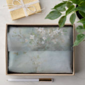 Delicate, Zachte Mooie Elegante Bloemendecoupage Tissuepapier (Geschenk)