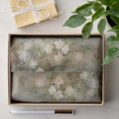 Delicate, Zachte Mooie Elegante Bloemendecoupage Tissuepapier (Geschenk)