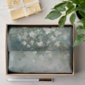 Delicate, Zachte Mooie Elegante Bloemendecoupage Tissuepapier (Geschenk)