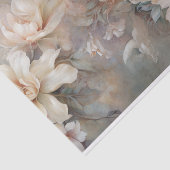 Delicate, Zachte Mooie Elegante Bloemendecoupage Tissuepapier (Detail)