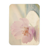 Delicate zachte roze kersenbloesem bloem magneet (Verticaal)