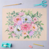 Delicate Zomer Tuin Party Bloemen Decoupage Tissuepapier (Craft)