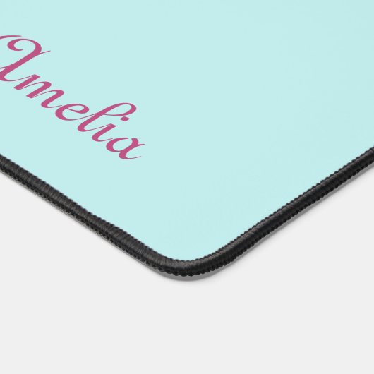 Delicate Zomertuin Bloemen & Naam Bureaumat (Hoek)