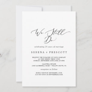 Delicate zwarte kalligrafie die we nog steeds gebr kaart