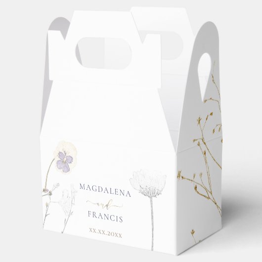 delicatesse bruiloft voor wilde dieren bedankdoosjes (Geopend)