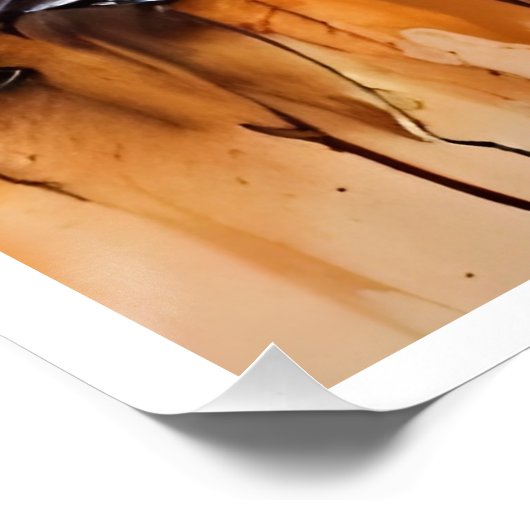 Délices Glacés en Gourmandises Fondantes Perfect Poster (Hoek)