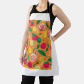 "Délices Naturels : Tablier Imprimé Fruits et Légu Schort (Insitu)
