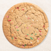 DELICIEUZE COOKIE BISCUIT RONDE KARTONNEN ONDERZETTER (Voorkant)