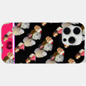 DELICIEUZE CUPCAKES DESERT SHOP, Pink, Fuchsia Whi Case-Mate iPhone Case (Achterkant (horizontaal))