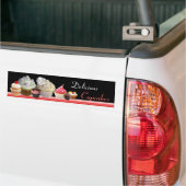 DELICIEUZE KAPITEIN BIRTHDAY PARTIJ, rood roze zwa Bumpersticker (Op Truck)