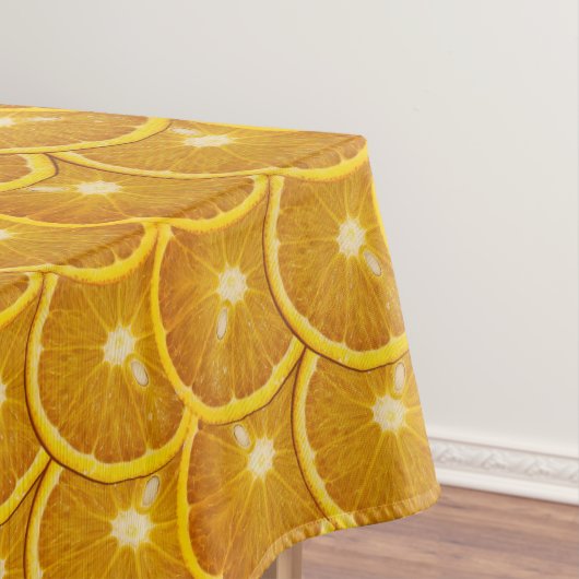 DELICIEUZE ORANJE SLICE TAFELKLEED (Voorbeeld)