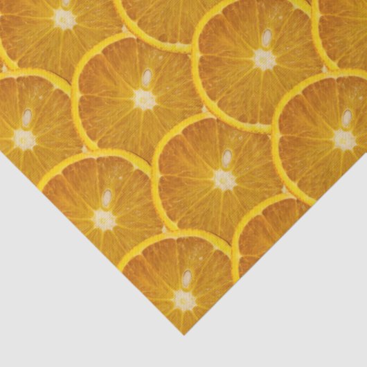 DELICIEUZE ORANJE SLICE TISSUEPAPIER (Detail)