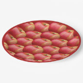 DELICIEUZE RODE APPEL PAPIEREN BORDJE (Gekanteld)