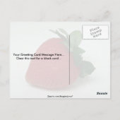 Delicious aardbei briefkaart (Achterkant)