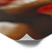 Delicious aardbei Cupcakes Dessert Poster (Hoek)