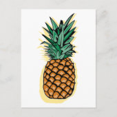 Delicious ananas briefkaart (Voorkant)