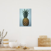 Delicious ananas poster (Keuken)