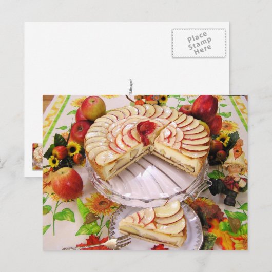 Delicious Apple Pie Briefkaart (Voorkant / Achterkant)