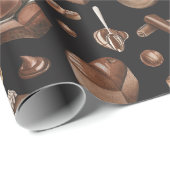 Delicious Assortment of Chocolate Trees Cadeaupapier (Rol Hoek)