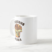 Delicious Babka Chocolate Bread Loaf Jewish Bakery Koffiemok (Voorkant links)