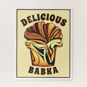 Delicious Babka Chocolate Bread Loaf Jewish Bakery Legpuzzel