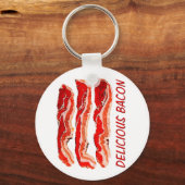 Delicious Bacon Sleutelhanger (Voorkant)