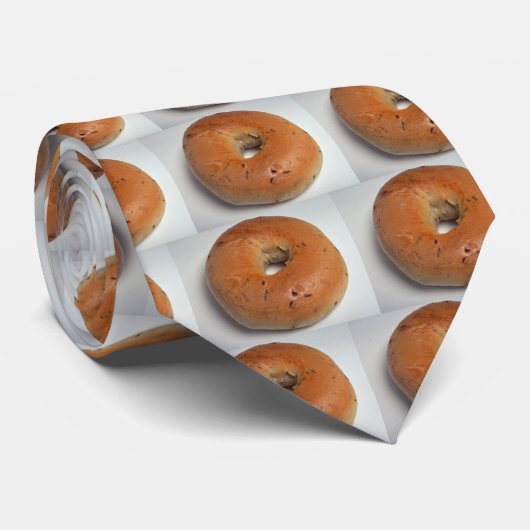 Delicious Bagel Stropdas (Opgerold)