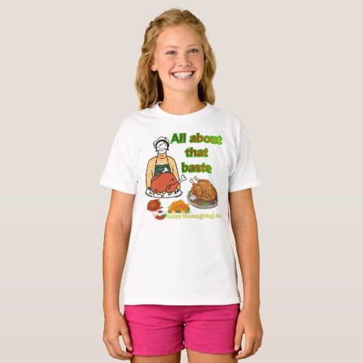 Delicious Baste T-shirt (Voorkant volledig)