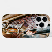 Delicious BBQ Ribs Barbecue iPhone Case (Achterkant (horizontaal))