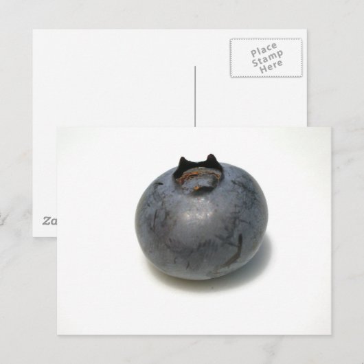 Delicious Blueberry Briefkaart (Voorkant / Achterkant)