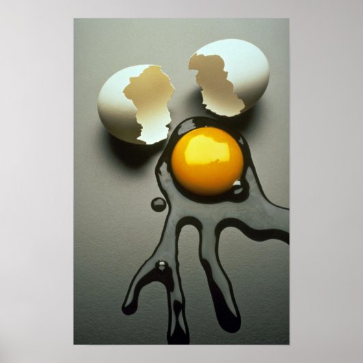 Delicious Broken egg Poster (Voorkant)