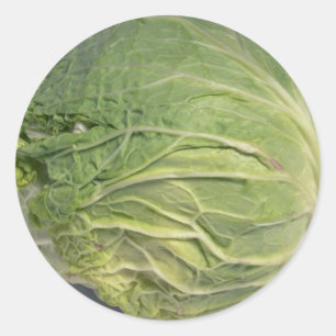 Delicious Cabbage Ronde Sticker