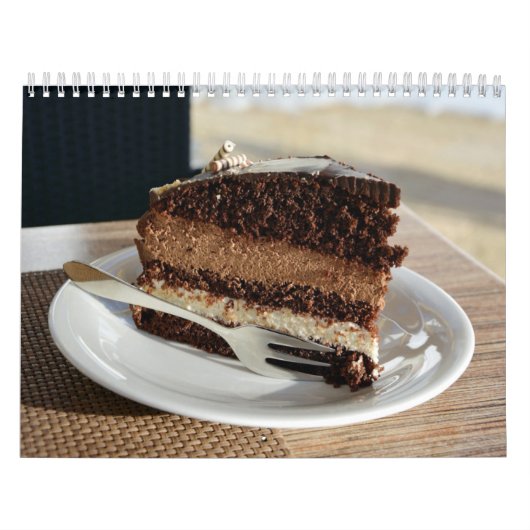 Delicious Cake Colorful Calendar Kalender (Hoes)