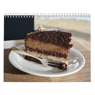 Delicious Cake Colorful Calendar Kalender