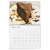 Delicious Cake Colorful Calendar Kalender (Feb 2027)