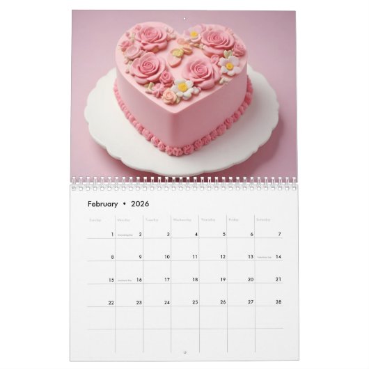 Delicious Cakes Kalender (Feb 2026)