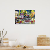 Delicious Calabrese Poster (Keuken)