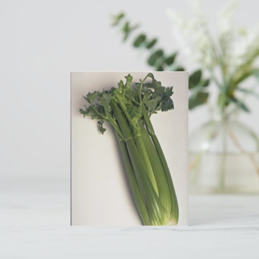 Delicious Celery stalk Briefkaart (Staand voorkant)
