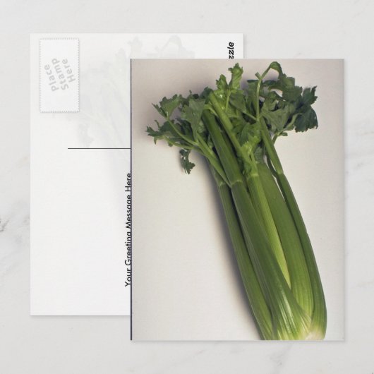 Delicious Celery stalk Briefkaart (Voorkant / Achterkant)
