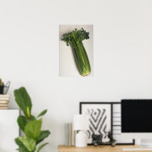 Delicious Celery stalk Poster (Thuiskantoor)