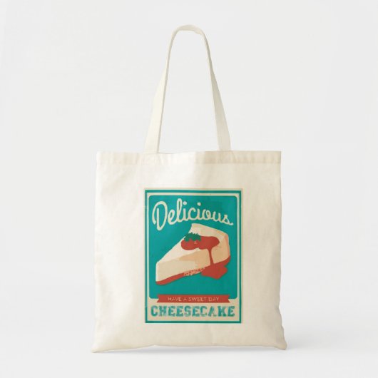 Delicious Cheesecake Tote Bag (Voorkant)
