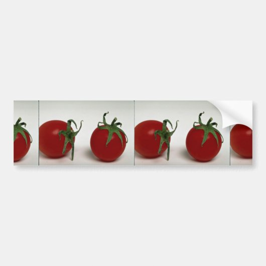 Delicious Cherry tomaten Bumpersticker (Voorkant)